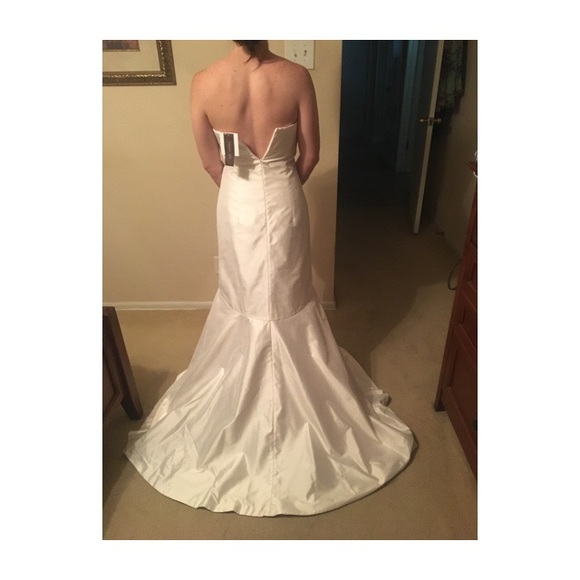 Jenny Yoo Strapless Wedding Dress - Picture 3 of 11